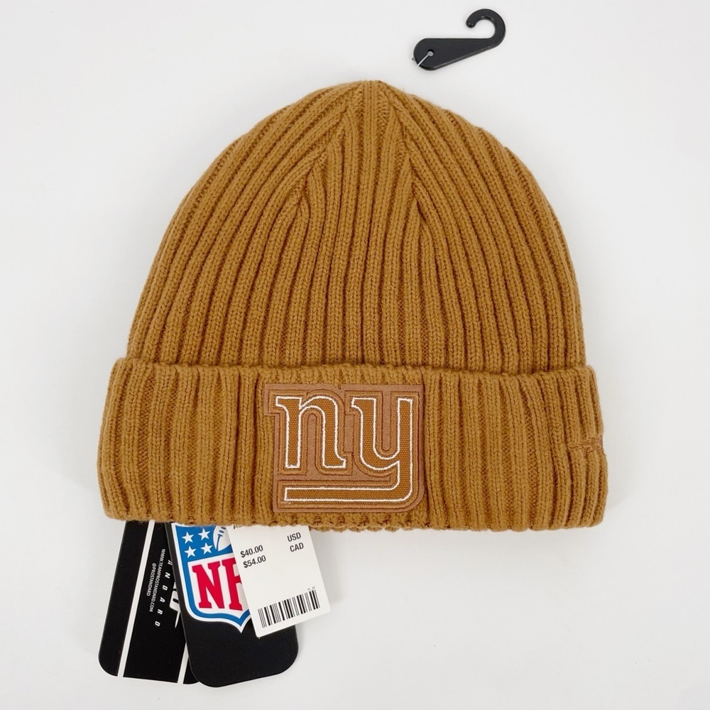 Pro Standard NFL New York Giants‎ Paint The City Beanie Brown Unisex Ribbed Hat - Picture 4 of 7